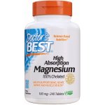 Doctor´s Best Magnesium 100% chelated 240 tablet – Hledejceny.cz