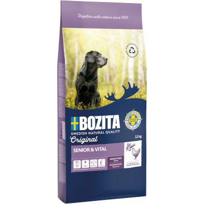 Bozita Original Senior & Vital s kuřecím bez pšenice 2 x 12 kg – Hledejceny.cz