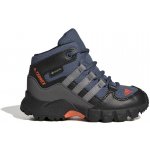 adidas Terrex MID GTX dětské kotníkové boty tmavě šedá / šedá / oranžová – Sleviste.cz