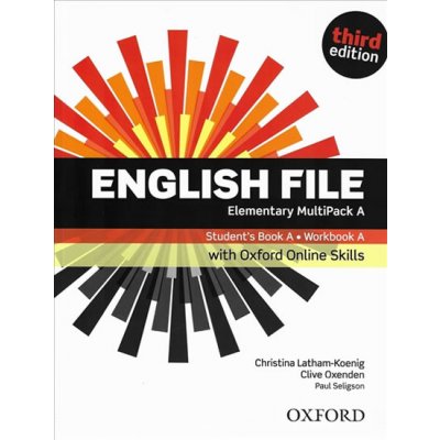 English File 3rd edition Elementary MultiPACK A with Oxford Online Skills (without CD-ROM) – Zboží Mobilmania