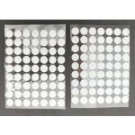 Suchý zip samolepicí kolečka, 10 mm, BÍLÝ, 63 párů/bal – Hledejceny.cz