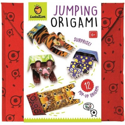 Ludattica Easy Origami Skákací zvířátka překvapení – Zboží Dáma
