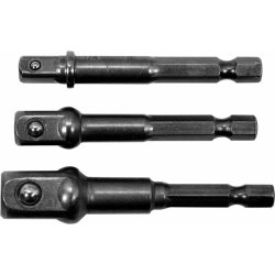 Yato sada adaptérů 3ks HEX 1/4, 3/8, 1/2 YT-04685