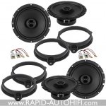 ESX Audio SXE62 Přední+Zadní s redukcemi | Zboží Auto ESX Audio SXE62 Přední+Zadní s redukcemi | Zboží Auto