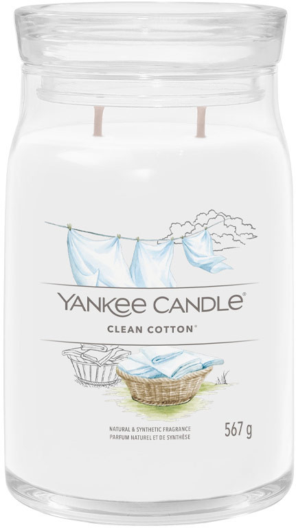 Yankee Candle Signature Clean Cotton YC Signature 368g
