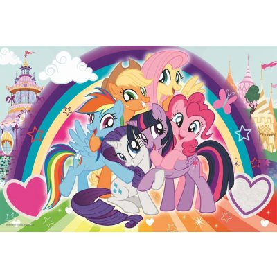 Trefl My Little Pony: Šťastní poníci 24 dílků