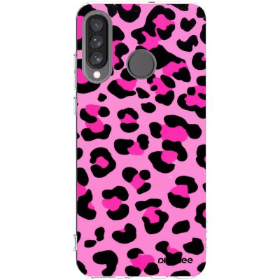 Picasee silikonový průhledný obal pro Huawei P30 Lite - Pink Tiger – Sleviste.cz