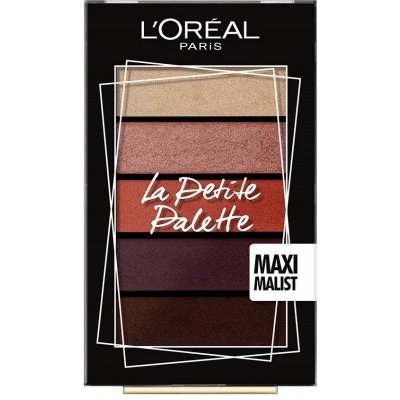 L'Oréal Paris La Petite Palette paletka očních stínů s pěti sladěnými odstíny Maximalist 4 g