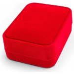 Beneto Semišová dárková krabička KS4 červená – Zboží Dáma