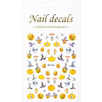 Nail decals Samolepka Hallowen dýně - DD-762 – Hledejceny.cz