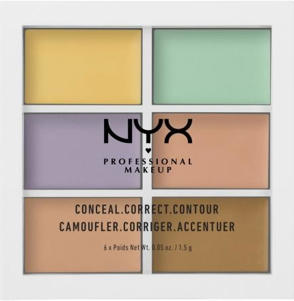 NYX Professional Makeup Color Correcting Concealer paletka 1,5 g od 272 Kč  - Heureka.cz