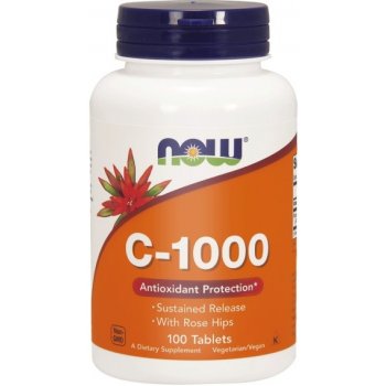 NOW Vitamin C-1000 s postupným uvolňováním 100 tablet