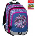 Bagmaster Alfa 20 A květiny modrá/růžová/bílá – Zboží Dáma
