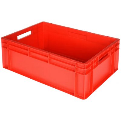 BAUHAUS Eurobox, 60 × 40 × 22 cm, 44 l, červený E6422-5120-PP80 – Zboží Mobilmania