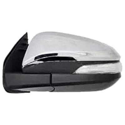 Levé zpětné zrcátko Toyota Hilux VIII (N1) 15-20 ELEKTRICKÉ CHROM | Zboží Auto