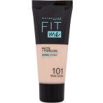 Maybelline Sjednocující make-up s matujícím efektem Fit Me! Matte & Poreless Make-Up 101 True Ivory 30 ml – Sleviste.cz