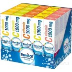 Revital vitamín C 1000 mg šumivý MIX BOX tablet eff 2 příchutě 20x20 ks – Hledejceny.cz