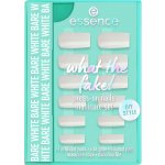 essence what the fake! umělé nehty 04 BARE WHITE 28 ks – Zboží Dáma
