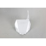 UFO tabulka na startovací číslo SUZUKI RM 125/250 01-17 RMZ 250 07-09 RMZ 450 05-07 bílá