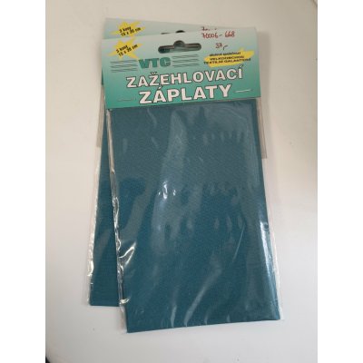 Záplaty nažehlovací VTC, petrol – Zboží Dáma