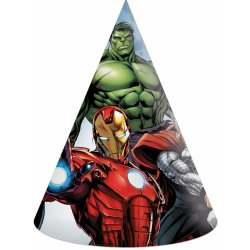 Procos Párty kloboučky Avengers 6ks