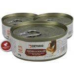 Ontario Cat Chicken Pieces Scallop 95 g – Hledejceny.cz