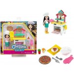 Barbie Chelsea s doplňky herní set Pizzařka – Zboží Mobilmania