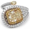 Prsteny Beny Jewellery Zlatý s Fancy Žlutým Diamantem 2011572