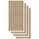 Windu Akustický panel, dekor Dub 800 x 400 mm, 4ks – Zboží Mobilmania