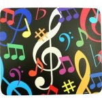 Aim Gift Barevné hudební symboly obdélník – Zboží Živě