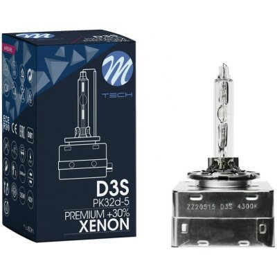 Xenonová výbojka D3S M-TECH PREMIUM 4300K ZMD3S43, 51369 – Hledejceny.cz