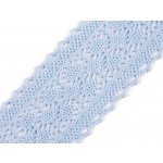 Bavlněná krajka / vsadka paličkovaná šíře 60 mm Varianta: 15 modrá světlá, Balení: 1 m 37905/103935/264358 – Sleviste.cz