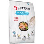 Ontario Cat Hair & Skin Salmon 6,5 kg – Zbozi.Blesk.cz