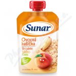 Sunar kapsička Ovocná kašička Broskev jablko oves 120 g – Zboží Dáma