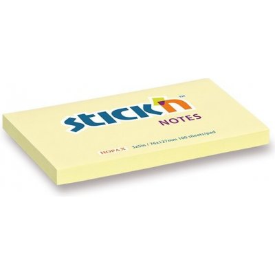 Stick’n by Hopax Samolepicí bloček Notes 76 x 127 mm, 100 listů