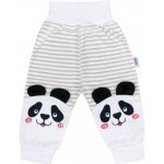 New Baby Kojenecké tepláčky Panda Šedá – Zboží Mobilmania