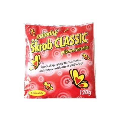 Chemoletz Classic škrob na prádlo 120 g – Zboží Mobilmania