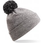Beechfield Zimní čepice s bambulí B450 Heather Grey – Hledejceny.cz