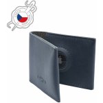 Fixed Wallet for AirTag kožená peněženka z pravé hovězí kůže modrá FIXWAT-SMMW2-BL – Zbozi.Blesk.cz