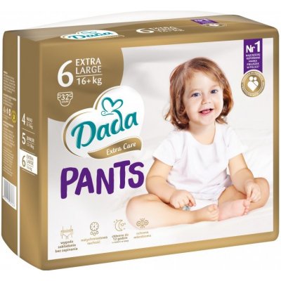 Dada Pants Extra Care 6 16+ kg 38 ks – Sleviste.cz