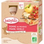 Babybio jablko jahoda vanilka 4 x 90 g – Zboží Mobilmania