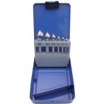 BGS 1997, Sada zahlubovacích fréz | HSS | DIN 335 forma C | 6dílná – Sleviste.cz