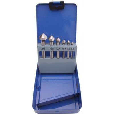 BGS 1997, Sada zahlubovacích fréz | HSS | DIN 335 forma C | 6dílná – Sleviste.cz