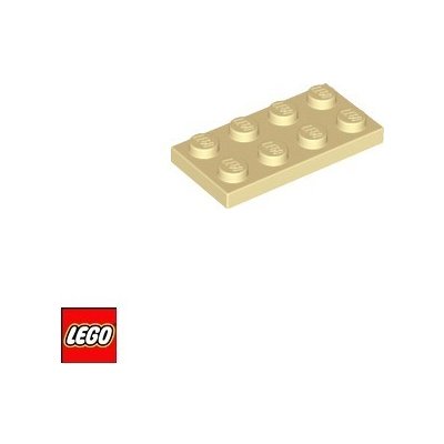 LEGO® 3020 Podložka 2x4 Béžová – Sleviste.cz