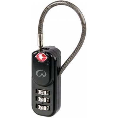 Visací zámek Lifeventure se zámkem TSA Zipper Lock Cable – Zboží Dáma
