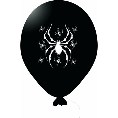Balonky.cz Balónek pavouk černý – Zboží Mobilmania