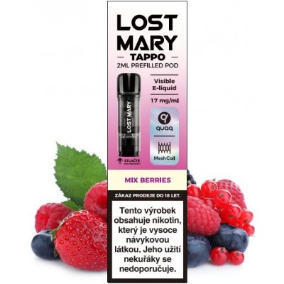 Elf Bar Lost Mary Tappo cartridge Mix Berries 17 mg – Zbozi.Blesk.cz