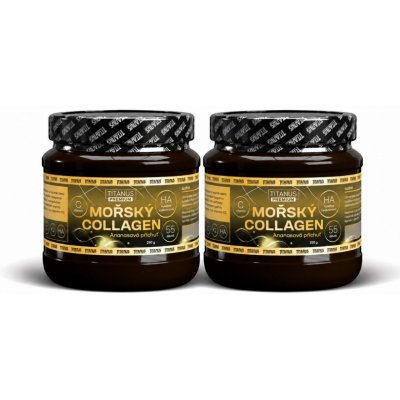 TITANUS Mořský Collagen 250 g – 55 dní 1+1 Ananas – Hledejceny.cz