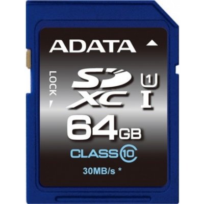 Adata SDXC 64GB ASDX64GUICL10-R – Zboží Živě