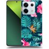 Pouzdro a kryt na mobilní telefon Xiaomi Picasee ULTIMATE CASE Xiaomi Redmi Note 13 Pro 5G - Pink Monstera